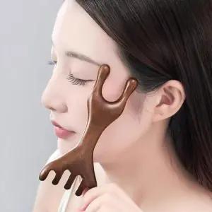 두피괄사마사지 괄사 마사지 빗 두피 얼굴 괄사기 마사지기 DD-13015
