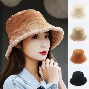 버킷 중절모 뽀글이