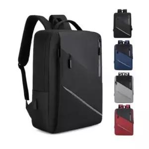 USB 충전 스퀘어 노트북 학생가방 직장인 출퇴근 백팩