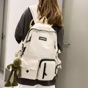 남여공용 캐주얼백팩 학생백팩 신학기가방-키링미포함