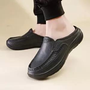 구두슬리퍼 로퍼 남성 남성블로퍼 빅사이즈 남자-WFNTZ2D