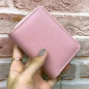 카드홀더 지퍼형 아코디언 카드지갑 핑크 카드홀더 가죽카드지갑 여성카드지갑