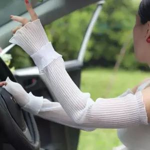 암워머 여성 레이스 팔토시 햇빛차단 여름 운전 장갑 쿨토시