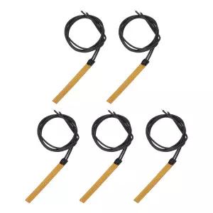 메카닉시티 5pcs 히터 필름 히팅 플레이트 2.9W 3.7V 폴리이미드 히트패드 접착 PI 소자 41mmx8mm 일정