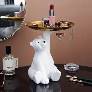 [와인앤쿡]고품질 bns 독특한 베어 곰돌이 트레이1개(택1) 인테리어수납 소품수납 소품보관 WFLWR0P