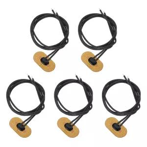 메카닉스티 5pcs 히터 필름 히팅 플레이트 2.8W 5V 폴리이미드 히트 패드 접착 PI 소자 34mmx18.2mm 일정