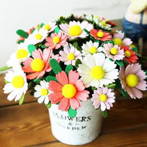 호환 해바라기, 해바라기꽃, 부직포, 수제 DIY 성인용 재료 가방, 손잡이 꽃다발, 발렌타인데이 선물