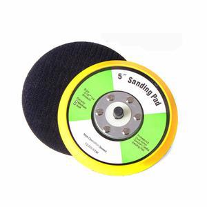 호환 공압 그라인딩 백킹 패드, 8mm 스레드 샌딩기 폴리셔, 사포 기계 백킹 패드, 그라인딩 마무리 폴리싱, 2-6 인치