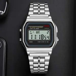 메탈시계 메탈 수능 군인 군대 손목 전자 시계