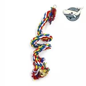 다채로운 앵무새 놀이 밧줄사다리 장난감