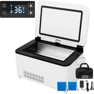 세븐칩 인슐린 쿨러 박스 펜 여행용 미니 약물 냉장고 케이스 휴대용 자동차 USB 충전식 LED 디스플레이