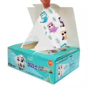 ( )이지스 일회용 캐릭터 입체 마스크 25매 아동용 부엉이_25124574