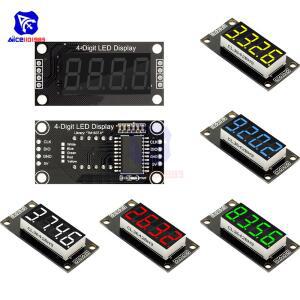 세그먼트 TM 디스플레이 흰색 비트 LED 튜브 파란색 디지털 보드 빨간색 LED 7 0 모듈 Arduino용 노란색 핀이 637 녹색 36 4 있는