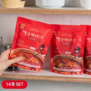 아이엠그라운드 실온 보관 빨간 마녀스프 320g 14개 세트 토마토 비프 스프 아침식사대용