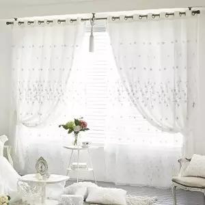 [지나송](온)브레나 웨딩스타일 암막 이중커튼 중형(340x230cm)