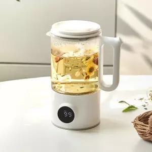 전기포트 휴대용 미니티포트 온도조절 커피포트 무선전기주전자