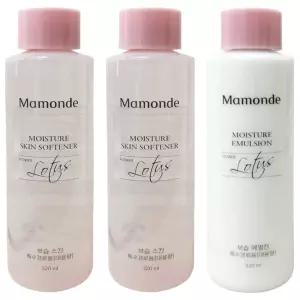 마몽드 모이스처 320ml 스킨2개+에멀전1개 세트 대용량 여성용 화장품 스킨로션