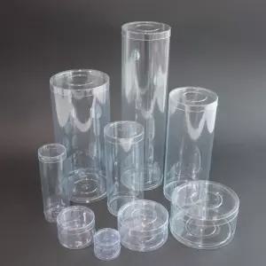 PVC 투명 원통 케이스 베이비돌 인형 피규어 보관함 박스 상자