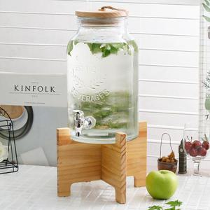 피노 카페 물 워터 음료디스펜서 4L 쥬스 유리물병