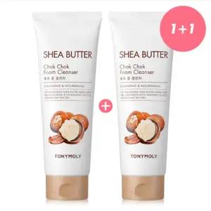 [토니모리](의정부점)즉시출고(대용량250ml정품2개)시어버터 촉촉 폼 클렌저+사은품/마스크팩 2매(4,000...