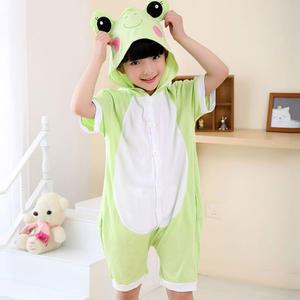 개구리 어린이 캐릭터 반팔잠옷