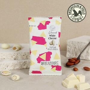 [산과들에] 화이트치즈 초콜릿 아몬드 20봉 (초코볼초콜릿견과)