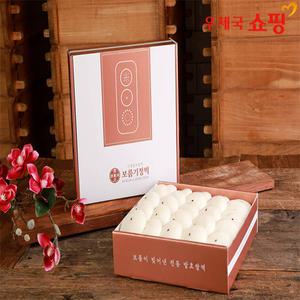 [우체국쇼핑] 우리쌀로 만든 보름기정떡 1박스(30개/40개/50개) #전통발효쌀떡#영양간식