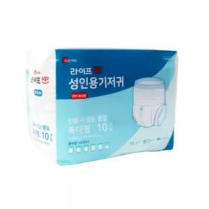라이프업 성인용기저귀 팬티형 특대형 1박스 80매 부모님 기저귀