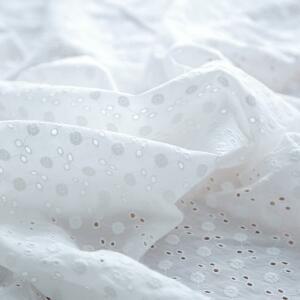 [와플패브릭]면60수아사원단 150대폭 고급레이스자수 단데리온 백아이