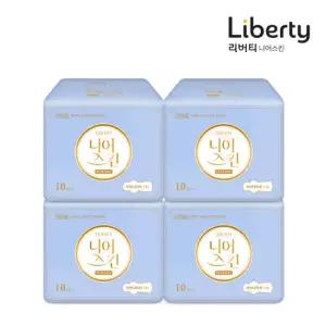 리버티 에어홀 니어스킨 생리대 오버나이트 10Px4팩