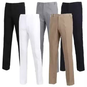 여름 남성골프바지 허리밴드 스판 긴바지 밴딩슬랙스 쿨 남자 골프웨어바