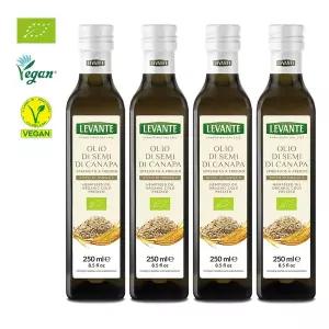 르반테 유기농 대마종자유 냉압착 250ml 햄프씨드오일 직수입 4병