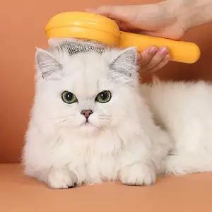 가또나인 고양이 강아지 빗 햄버거 펫 브러쉬