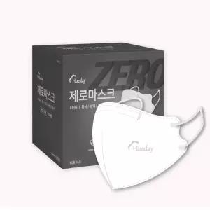 코튼데이 휴데이 새부리형 마스크 KF94 대형 화이트 50개