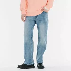 [하프클럽/체이스컬트]남성 L톤 와이드 데님 팬츠-CAPK2332B0D