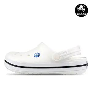 크록스 크록밴드 클로그 샌들 화이트 11016-100