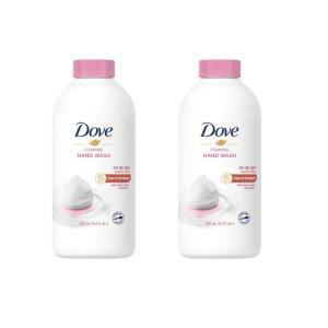 도브 포밍 핸드워시 피치 리필 430ml 2개 /손세정제