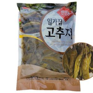 일가집 고추지 1kg 2개