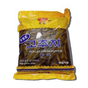 동보 청량초 간장 고추지 4kg
