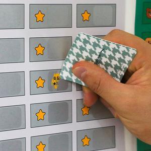 문방구 추억의 뽑기 옛날 종이 꽝없는 뽑기판 이벤트