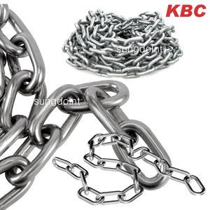 스틸 전기도금 체인/쇠사슬 1롤 30M (6mm) 쇠고리 사슬/오탁방지용 어망용 개줄용 잠금장치