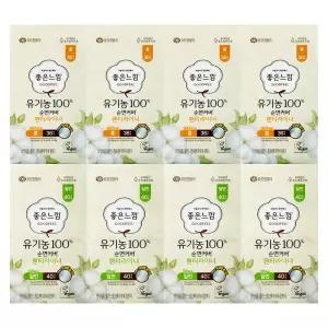 좋은느낌 유기농순면 라이너 롱 36개 x 4개+일반 40개 x 4개