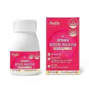 장건강한 유산균 프로바이오틱스 면역케어 유산균아연 유익균 x2 선물