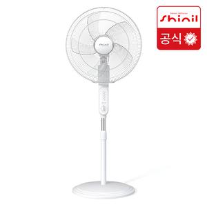 [신일공식] 바람쎈 20인치 대형 5엽날 스탠드 공업용 선풍기 화이트 SIF-20WFU