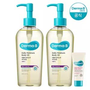 [공식] 더마비 데일리 모이스처 바디오일 200ml (퍼플 피그) x2개+튜브견본(랜덤)