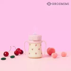 그로미미 체리쉬 PPSU 빨대컵 유아컵 아기물병 200ml