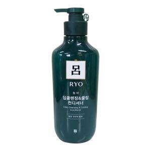 청아 샴푸 린스 딥클레징 앤 대용량 컨디셔너 쿨링 550ml 려