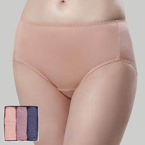 제임스딘 여성 팬티 세트 3매입 모달 여자 레이스 라인 맥시 삼각 부인용 부드러운 엄마 베이직 JHWPZ025