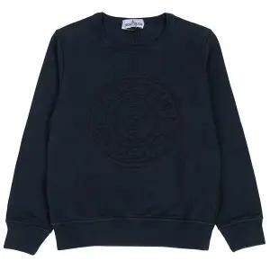 [스톤아일랜드] 키즈 기모 맨투맨 10A12A 63458565