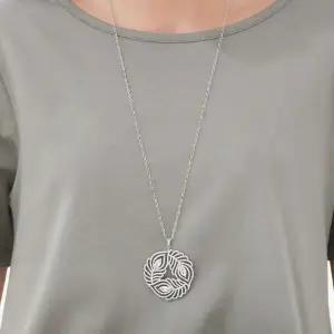 [하프클럽/]여자 에스닉 롱체인 목걸이_A31844